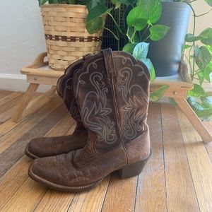 Size 9.5 Men’s Leather Cowboy Boots